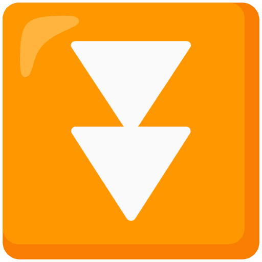 Fast Down Button Emoji from Noto Emojis Set
