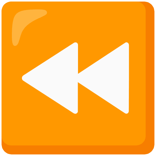 Fast Reverse Button Emoji from Noto Emojis Set