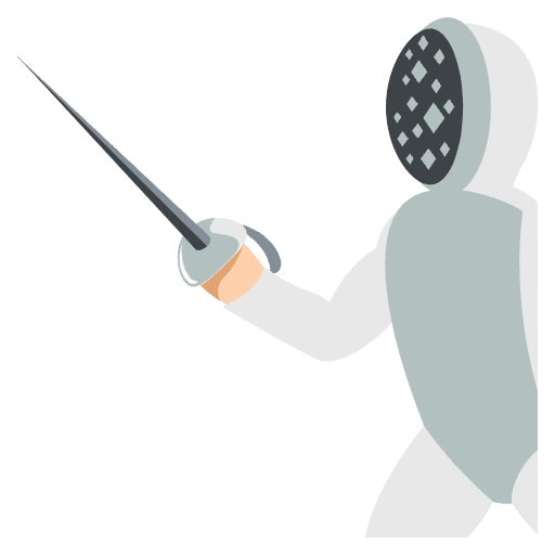 Fencer Element from EmojiTwo Colors Set