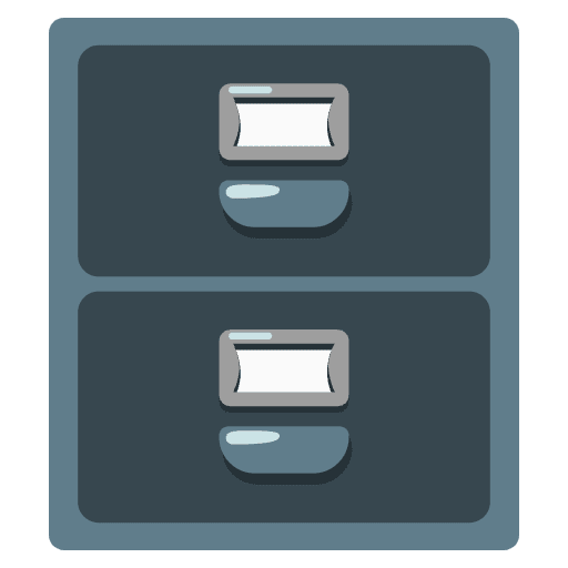File Cabinet Emoji from Noto Emojis Set