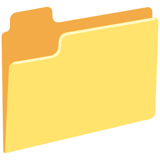 File Folder Emoji from Noto Emoji Set