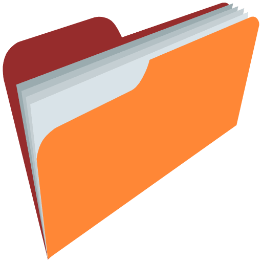 File Folder Emoji from EmojiTwo Colors Set