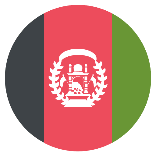 Flag Afghanistan Element from EmojiTwo Colors Set