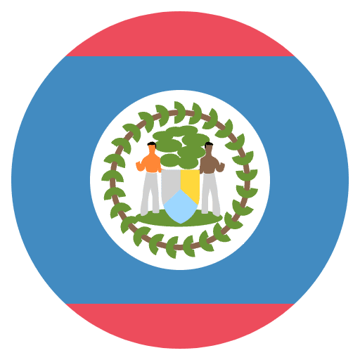 Flag Belize Emoji from EmojiTwo Colors Set