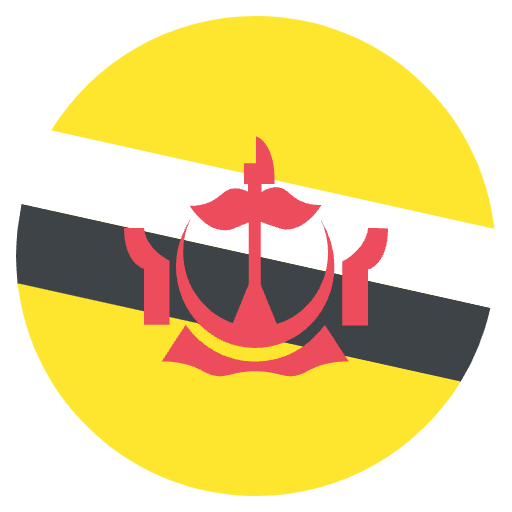 Flag Brunei Emoji from EmojiTwo Colors Set