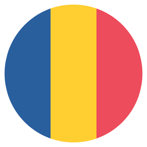 Flag Chad Emoji from EmojiTwo Colors Set