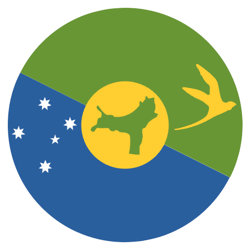 Flag Christmas Island Emoji from EmojiTwo Colors Set
