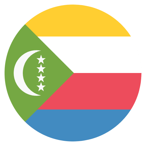 Flag Comoros Emoji from EmojiTwo Colors Set