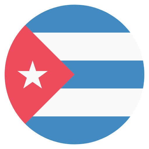 Flag Cuba Emoji from EmojiTwo Colors Set