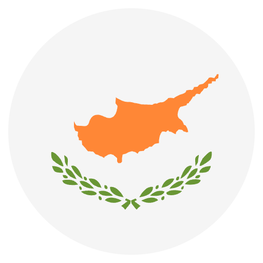 Flag Cyprus Element from EmojiTwo Colors Set