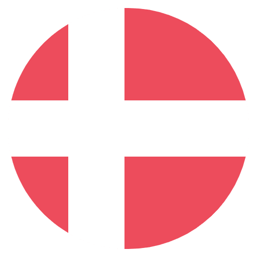 Flag Denmark Emoji from EmojiTwo Colors Set