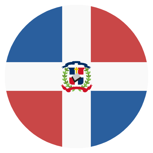 Flag Dominican Republic Emoji from EmojiTwo Colors Set
