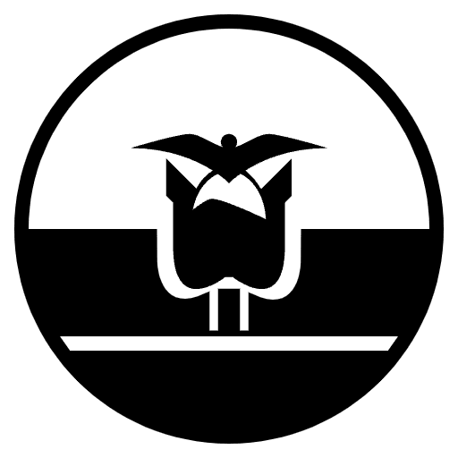 Flag Ecuador Emoji from EmojiTwo Black Set