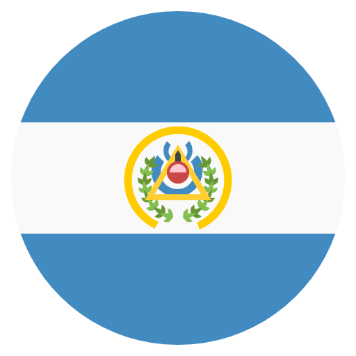 Flag El Salvador Emoji from EmojiTwo Colors Set