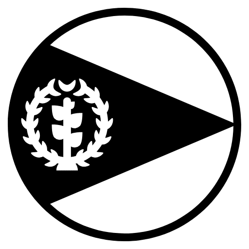 Flag Eritrea Emoji from EmojiTwo Black Set