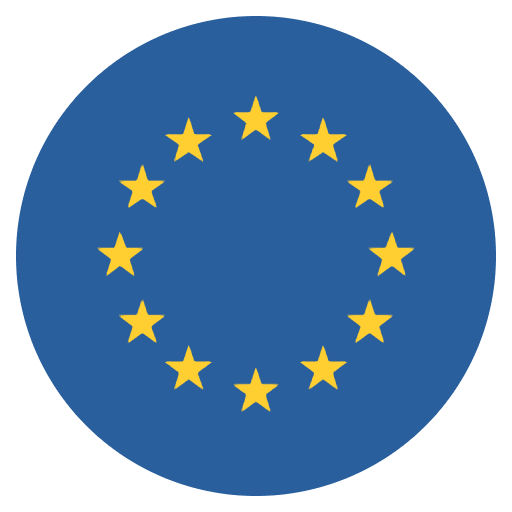 Flag European Union Element from EmojiTwo Colors Set