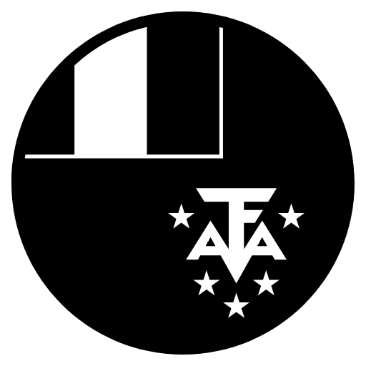 Flag French Southern Territories Emoji from EmojiTwo Black Set