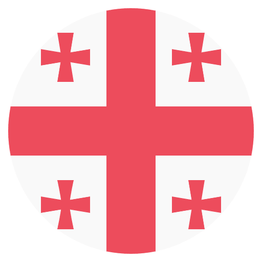 Flag Georgia Element from EmojiTwo Colors Set