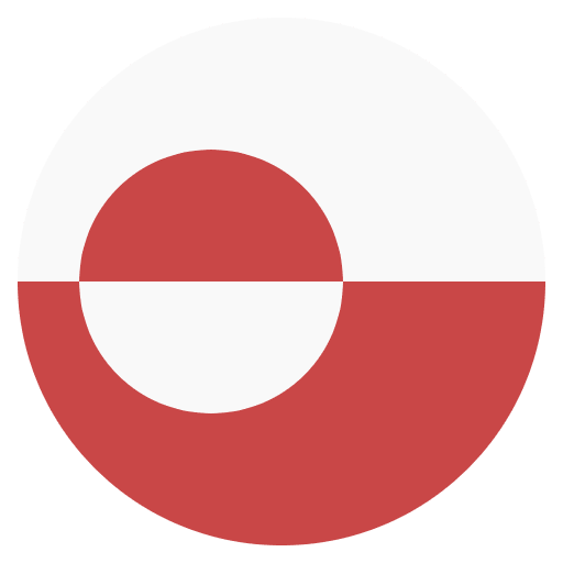 Flag Greenland Element from EmojiTwo Colors Set