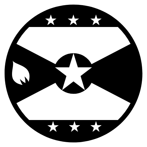 Flag Grenada Emoji from EmojiTwo Black Set