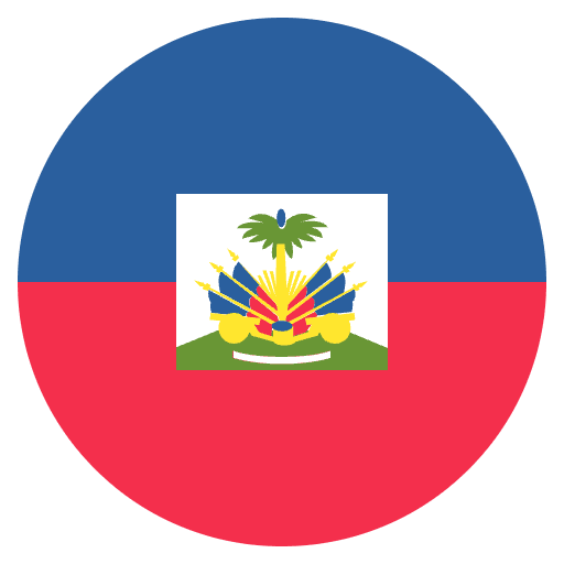 Flag Haiti Element from EmojiTwo Colors Set