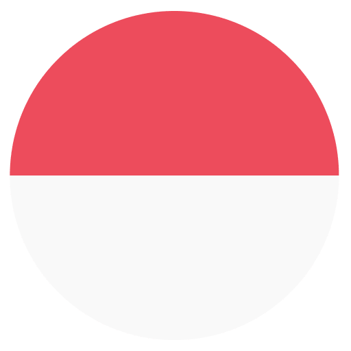 Flag Indonesia Element from EmojiTwo Colors Set