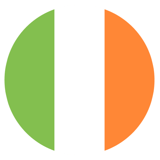 Flag Ireland Emoji from EmojiTwo Colors Set