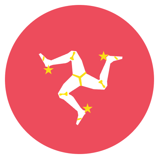 Flag Isle Of Man Emoji from EmojiTwo Colors Set