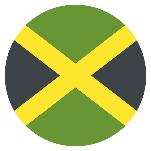 Flag Jamaica Element from EmojiTwo Colors Set