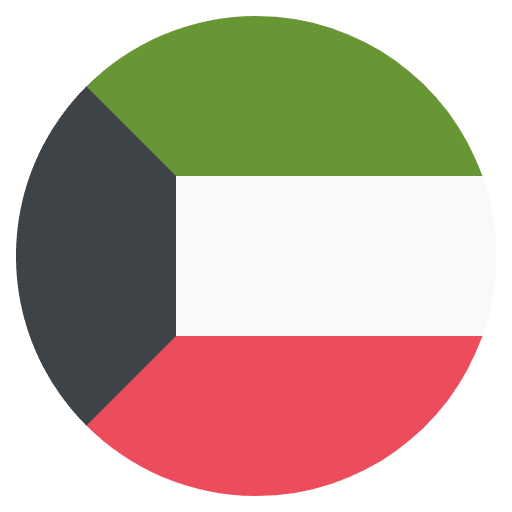 Flag Kuwait Element from EmojiTwo Colors Set