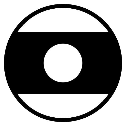 Flag Laos Emoji from EmojiTwo Black Set