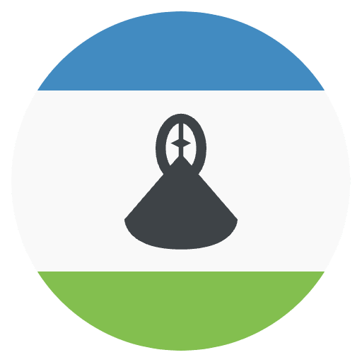 Flag Lesotho Element from EmojiTwo Colors Set