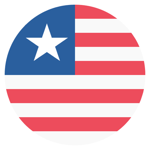 Flag Liberia Element from EmojiTwo Colors Set