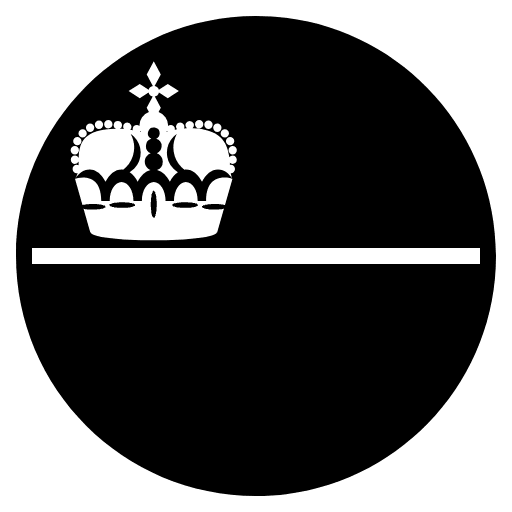 Flag Liechtenstein Emoji from EmojiTwo Black Set