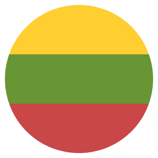 Flag Lithuania Element from EmojiTwo Colors Set