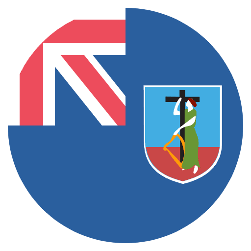 Flag Montserrat Element from EmojiTwo Colors Set