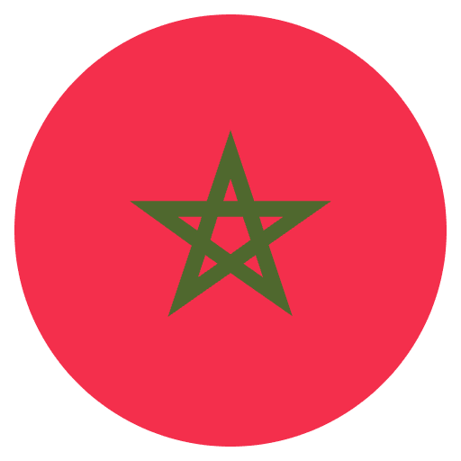Flag Morocco Element from EmojiTwo Colors Set