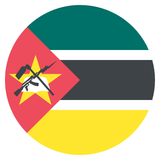 Flag Mozambique Emoji from EmojiTwo Colors Set