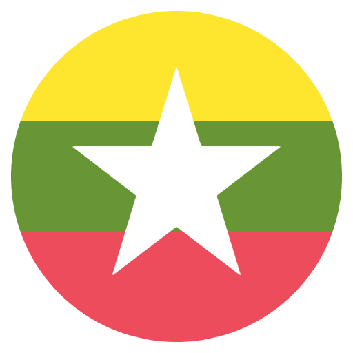 Flag Myanmar Burma Emoji from EmojiTwo Colors Set