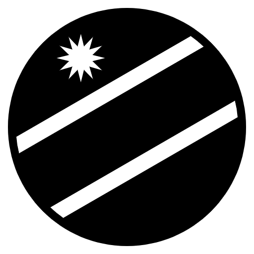 Flag Namibia Element from EmojiTwo Black Set