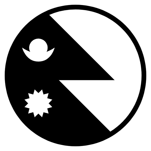 Flag Nepal Emoji from EmojiTwo Black Set
