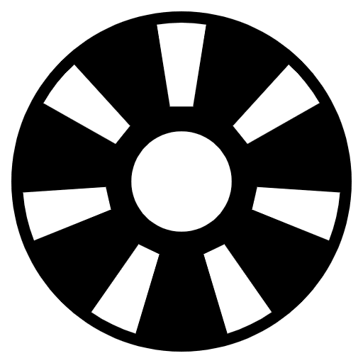 Flag North Macedonia Emoji from EmojiTwo Black Set