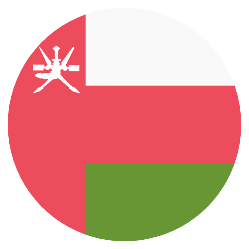 Flag Oman Emoji from EmojiTwo Colors Set