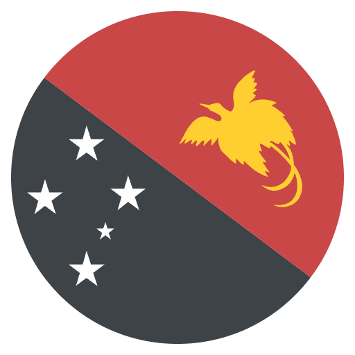 Flag Papua New Guinea Emoji from EmojiTwo Colors Set