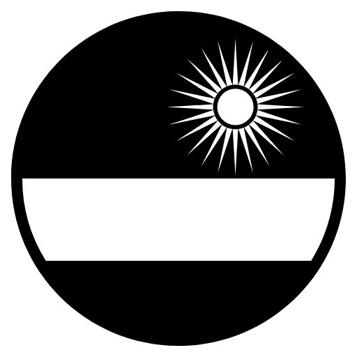 Flag Rwanda Element from EmojiTwo Black Set