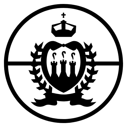 Flag San Marino Element from EmojiTwo Black Set