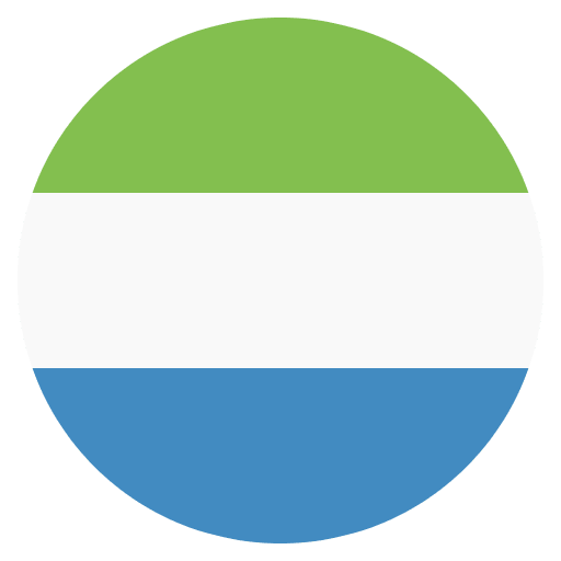 Flag Sierra Leone Emoji from EmojiTwo Colors Set