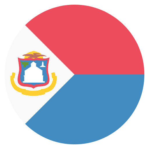 Flag Sint Maarten Emoji from EmojiTwo Colors Set