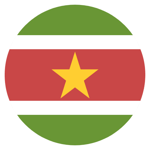 Flag Suriname Emoji from EmojiTwo Colors Set