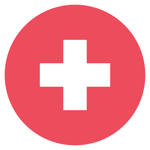 Flag Switzerland Element from EmojiTwo Colors Set